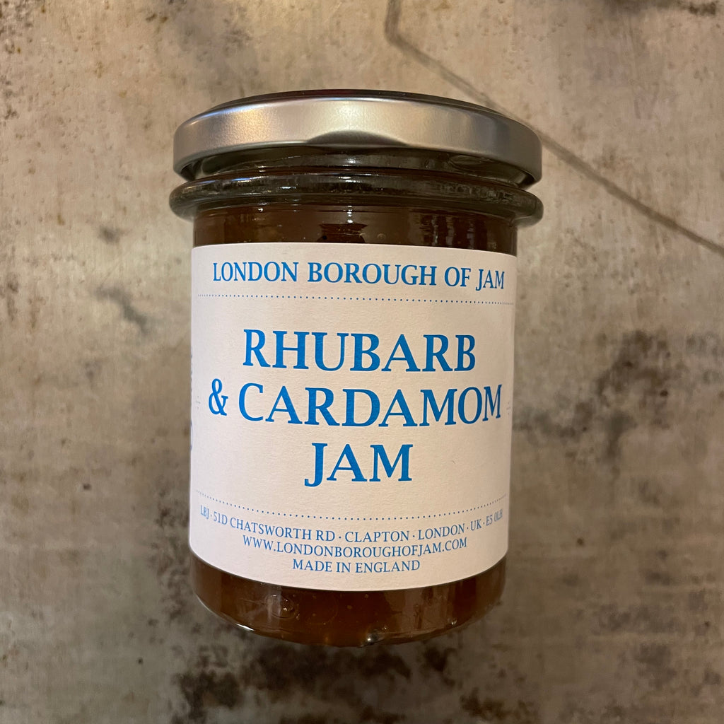 London Borough of Jam Rhubarb & Cardamom (220g)