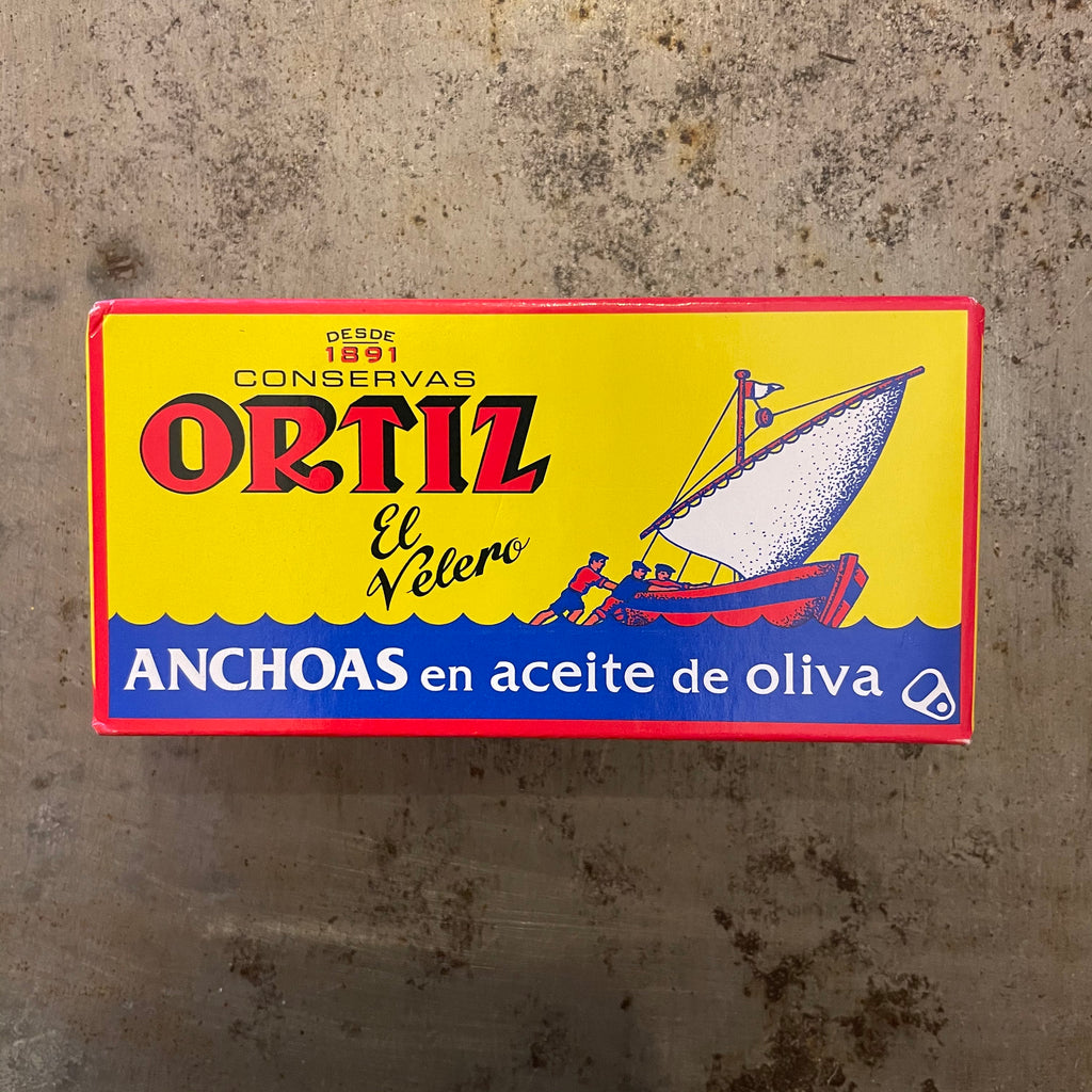 Ortiz salted anchovy fillets - Mother Superior Wine Store & Deli