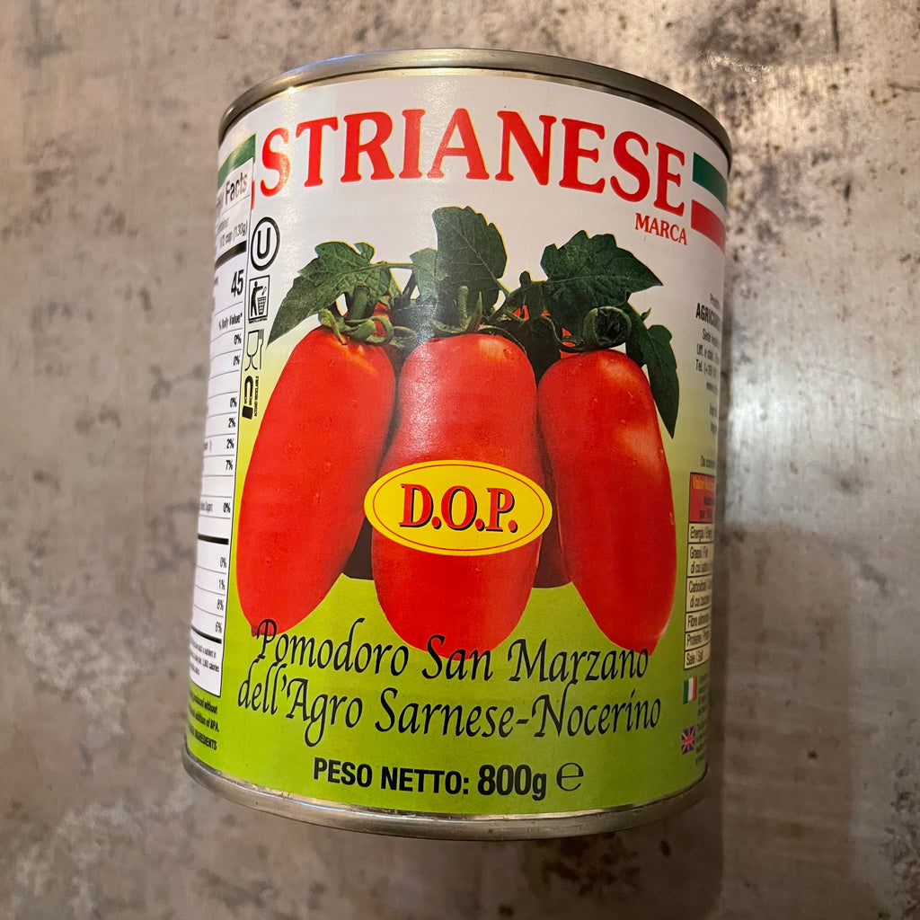 Strianese San Marzano DOP Tomatoes (800g) - Mother Superior Wine Store & Deli
