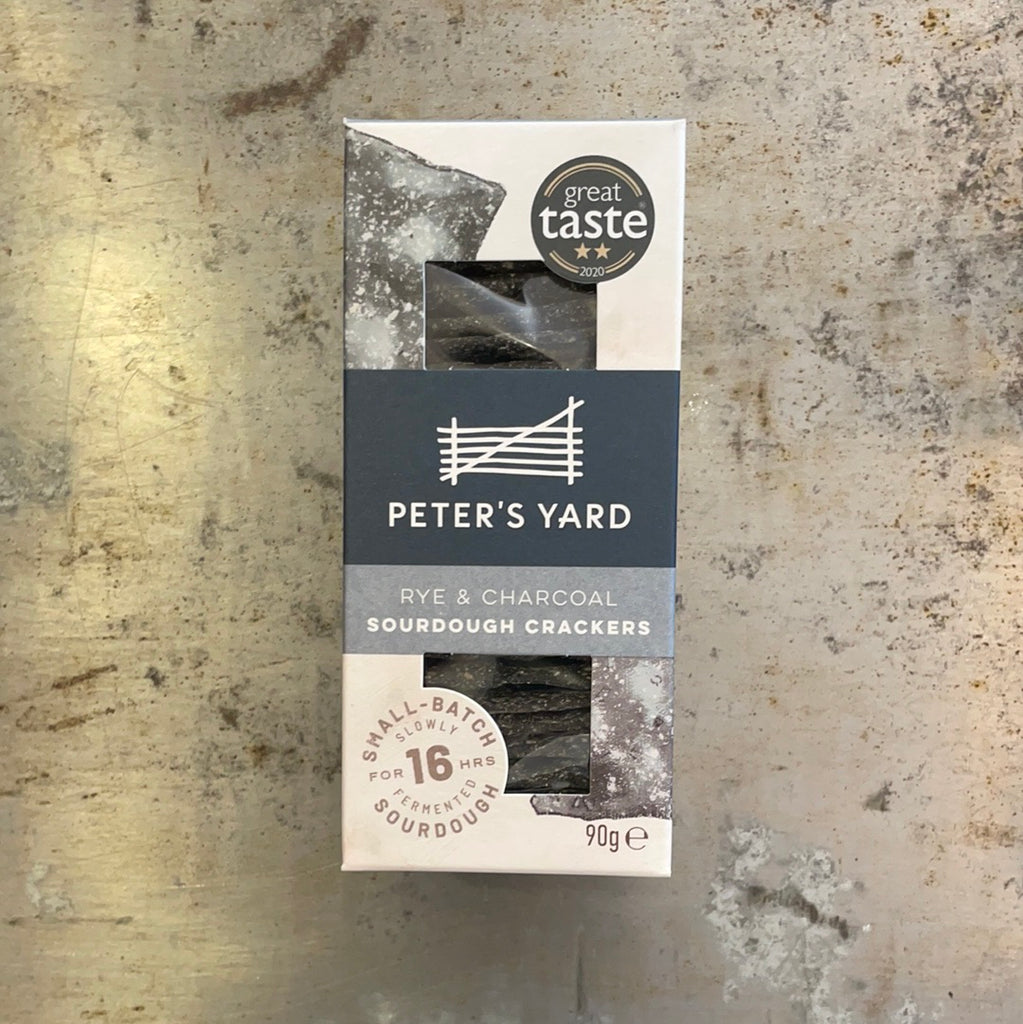 Peters Yard Sourdough Crispbread | Charcoal Rye