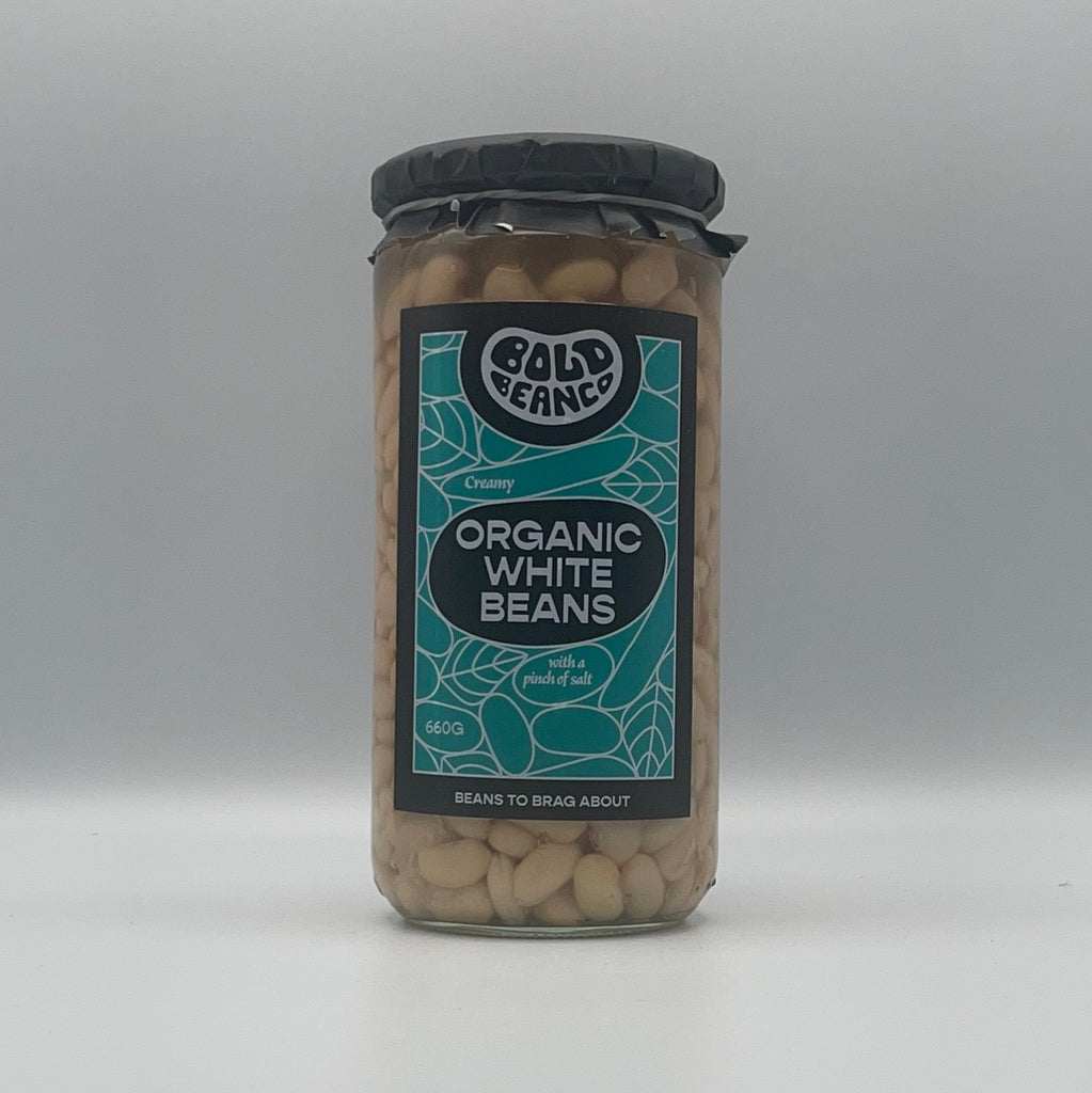 Bold Bean Co | Organic White Beans (660g)